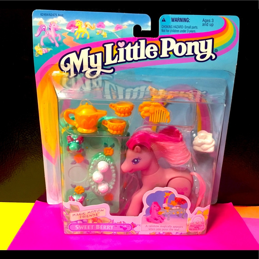 My Little Pony VTG 1997 Magic Motion Sweet Berry